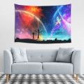 Tapestry Anime Funny Middle Finger Hippie Macrame Wall Hanging Banner Blanket Carpets For Teen Boys Bedroom Room Home Deco. 