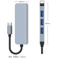 4-in-1 USB C Hub  4 Ports USB 3.0 Aluminum USB c Adapter OTG  Splitter Expander for MacBook Air Pro  iPad  Xiaomi Laptops Phone（4 in 1 USB）. 