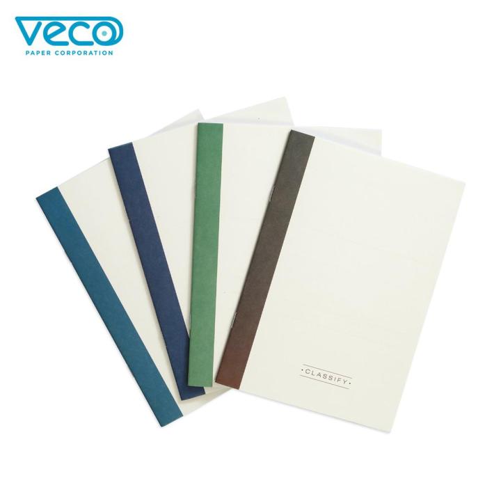 Veco Classify String Binder Refill Booklet Set (4 booklets): 16 sheets/booklet