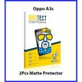 2Pcs Oppo A3s Back Matte Protector For oppo A3s. 