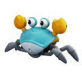 Crawling Crab Baby Musical Kids Toy with LED Lights & Rechargeable Battery with USB Cable | Interactive Early Learning Toys for Kids & Toddlers. 