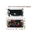 Full Screw Set for Phone XS XSMAX XR X 6SP 6S 6P 6 Repair bolt Complete Kit Replacement Parts Screws Fix phone Accessories. 