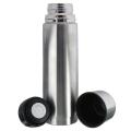 Silver 1000ml Stainless Steel Vacuum Thermoses Flask Cup Hot Cold thermal Water Bottle Keeps Warm or Cool With Free Bag Stainless Steel Double Wall Vacuum Thermos Bottle Insulated Thermal Flask Travel Coffee. 