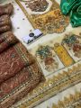 ALLHAMDULILLAH   Khuda baksh Desinger wedding collection ready to wear 2022–2023  Front orgenza heavy embroidery 🧵 BY BANO COLLECTIONS**. 