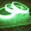 New Reflective Tape, Glow in The Dark Tape 1cmx3m Luminous Tape Self-Adhesive Tape Night Vision Glow in Dark Safety Warning Security Stage Home Decoration Tapes, Glow Tape - 1Pc. 