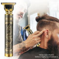 Professional T9 Hair Trimmers Golden Dragon, Hair Clippers T Liner outliner Trimmer for Men t9 Vintage line up Detailer Electric Cordless Barber Trimmer 0mm Bald Head Beard Trimmer edgers Clippers (Gold). 