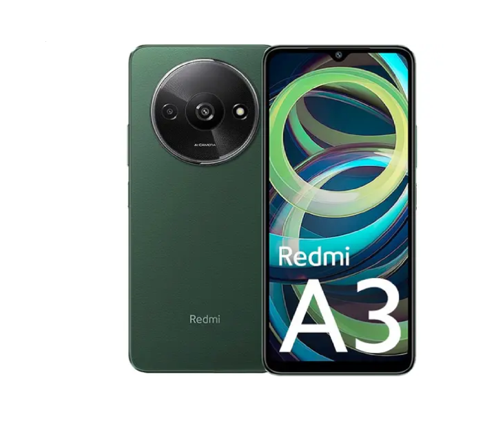 REDMI A3 = 4GB RAM = 128GB ROM = 5000mAh BATTERY