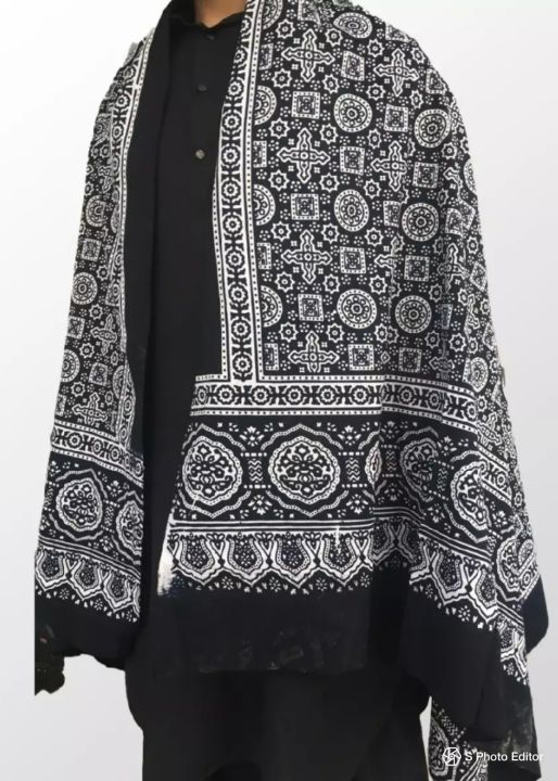 Black%20ajrak%20chadar%20for%20men%20new%20design%20-%20Image%203