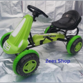 Racing Car Baby Pedal Driven Car Starring Pedal Car With Big Colorful Fomic Big Tyres in Random Color. 
