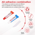 Kqueebee High Quality Two-Component Modified Acrylate Adhesive AB Glue Super Sticky. 