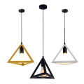 New Triangle shape Hanging Light, Ceiling Light, Ceiling Lamp, Pendant Lamp, Pendant Light For Home, Office, TV Lounge, Bed Room, Led Light, Led Bulb, Filament Bulb (BULB NOT INCLUDED). 