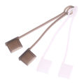 5 pieces HDMI A Adapter Transparent Dust Plug With Rope Anti-Lost Dustproof Silicone Protectors Caps Stopper HDMI cable Cover. 