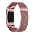 Stainless Steel Watch Band Strap Bracelet For Fitbit Charge 2. 