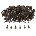 200x Colorful Metal Round Head Paper Fasteners Brads for Scrapbook DIY Craft. 