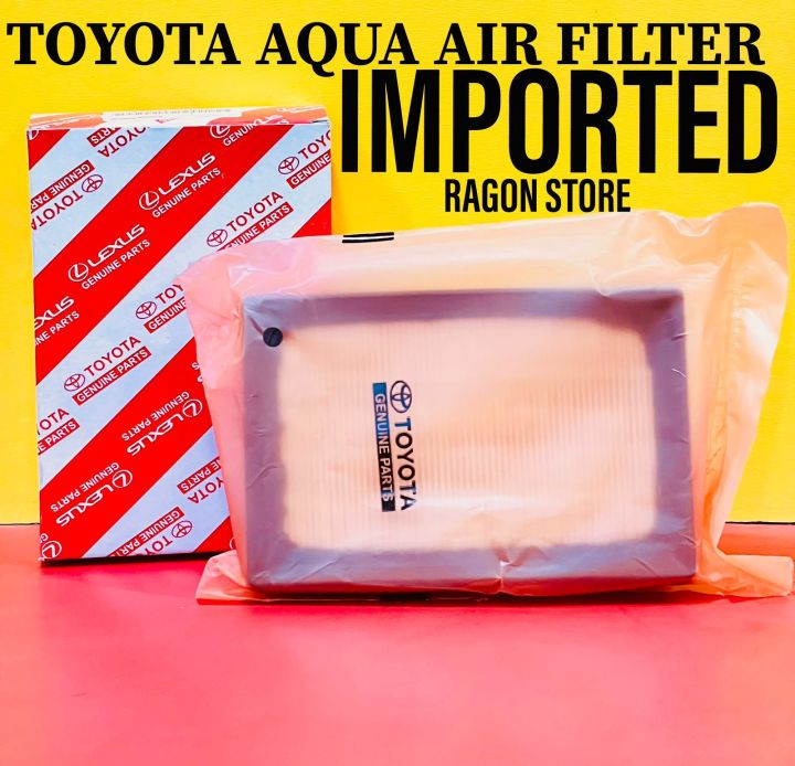 TOYOTA AQUA AIR FILTER IMPORTED MADE IN THAILAND