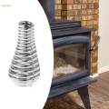 BBQ Spring Handle Metal Easy Install Compression Spring Handle for Wood Stoves Pits Barbecue. 