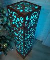 Laser Cutting Unique Design Wooden Lamp I Wooden Lamp I Lamp For Side Table I Wooden Lamps For Bed Room I Wooden Lamps For Drawing Room I Wooden Lamps With Light I Wooden Lamps For Bed Room Side Table I. 