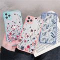 Hand Painted Phone Case For iphone X XS MAX XR Flower Cover Hard Shockproof Case For iPhone 6s 7 8 Plus SE 2 13 12 11 pro MAX. 