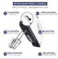 7 Speed Electric Hand Mixer Egg Beater Cake Baking Home Handheld Small Automatic Cream Egg Beater Beater Imported Quality Coffee Chocolate Whisk Mixer Beaters Genuine Kitchen Accessories Original New Best Hand Mixers. 