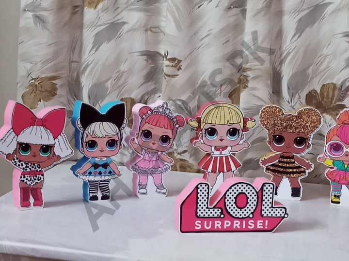 LOL%20Surprise%20Doll(s)%20Cutouts%20Full%20Set%2011Pcs%20Thermocol%20-%20Image%203
