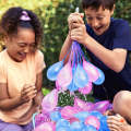 Bunch Of Balloons Rapid-Filling, Self-Sealing Water Balloons pack of 37 For Outdoor Summer Fun Game For Kids And Adults. 