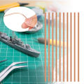 Diy Metal Crafts Premium Quality Copper Rods Ideal for Crafts Hobbies Rust-proof Durable Wide Range of Applications Pack of 10 Copper Round Rod. 