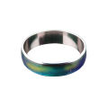 Mood Ring Romantic Temperature Control Stainless Steel Color Changing Gift for Couple Gifts. 