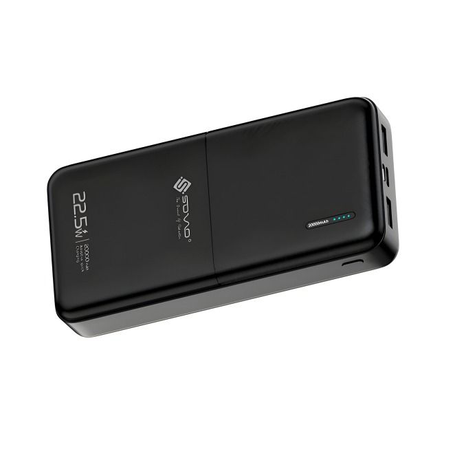 20000mAh Portable Power Bank With PD (22.5W) Fast Charging For All Mobile Phone By Mega Gadget