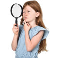 High Power Magnifying Toy Glass &ndash; Strong Clear Lens for Reading, Maps &amp; Small Object Inspection. 