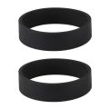 2PC Vacuum Cleaner Knurled Belts Fit for Kiy All Generation G3 G4 G5 G6 Black. 