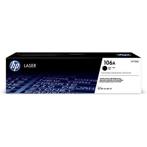 NEW Cartridge Compatible for HP 106A Black Toner Cartridge W1106A for HP Laser MFP 135wg 135a 135w 137fwg 137fnw Laser 107w 107a 107r 135r