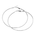 Large Circle Personality Super Big Circles Hoop Earrings For Women Fashion Gold Silver Color Jewelry Trendy Retro Big Round Circle Earrings. 