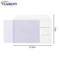 Horizontal Card Holder 2pcs Horizontal Id Card Holder Transparent Office School Badge Organizer Easy Access High Quality for Card Organizer. 