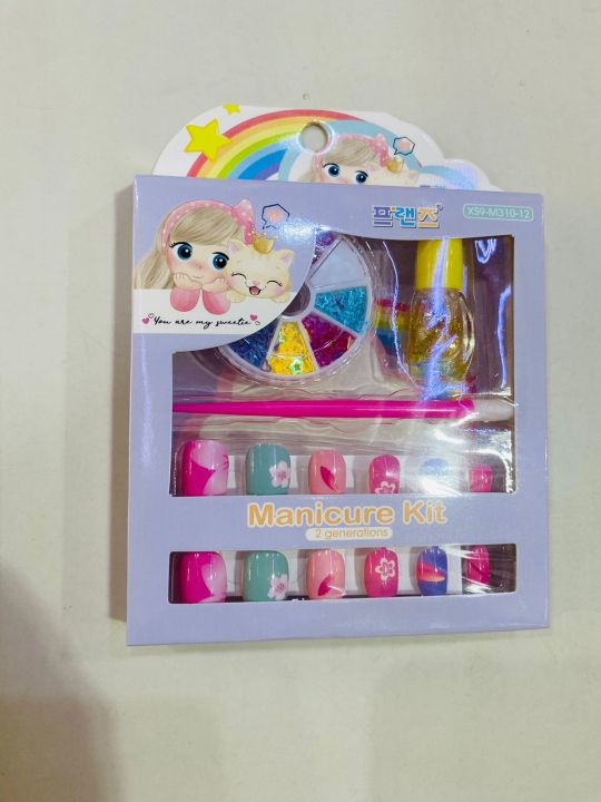 Fairy%20Princess%20Makeup%20Fashion%20Beauty%20Beautiful%20Nail%20ART%20Set%20With%20Nail%20Polish%20For%20Kids%20Toy%20-%20Image%208