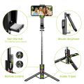 L13 Gimbal Stabilizer  Smart Selfie Stick With Wireless Remote & Tripod Anti-Shake Gimbal For Perfect Shots Portable Tripod With Smart Stabilization L13  Pro Level Gimbal Tripod Stand  Bluetooth Selfie Stick With Motion Control & Smooth. 