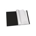 Plastic Sheet file - 80 Pocket - Black. 