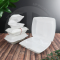 20 Disposable Foam Food Box Container  For Snack/Biryani/Food - Styrofoam Food Box - Disposable Thermocol Biryani Boxes. 