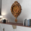 Hitco Fancy Bridal Wall Clock - Pendulum Wall Clocks - New Style Hanging Wall Clocks for Bedroom / Living Room / Decor - Decorating Item for Home - Clock Wall Stylish. 