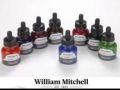William Mitchell Calligraphy Ink Set of 6. 