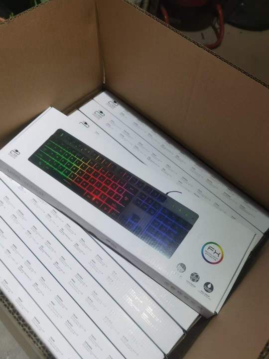 Gaming%20Keyboard%20Semi%20Mechanical%20K3%20RGB%20Breathing%20Mode%20And%20Clicker%20Sound%20Keys%20Full%20Size%20USB%20Wired%20Keyboard%20-%20Image%202