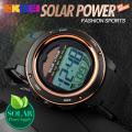 SKMEI Sports  Fashion Solar Power Outdoor Digital Chrono 50M Water Resistant Watch For Men 1096. 