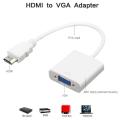 HDMI to VGA Cable 4K 1080P Adapter Converter| DIY HUB. 