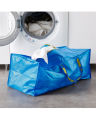 IKEA Carrying Bag with zip large, blue, 25Kg load, Best for Bike. 
