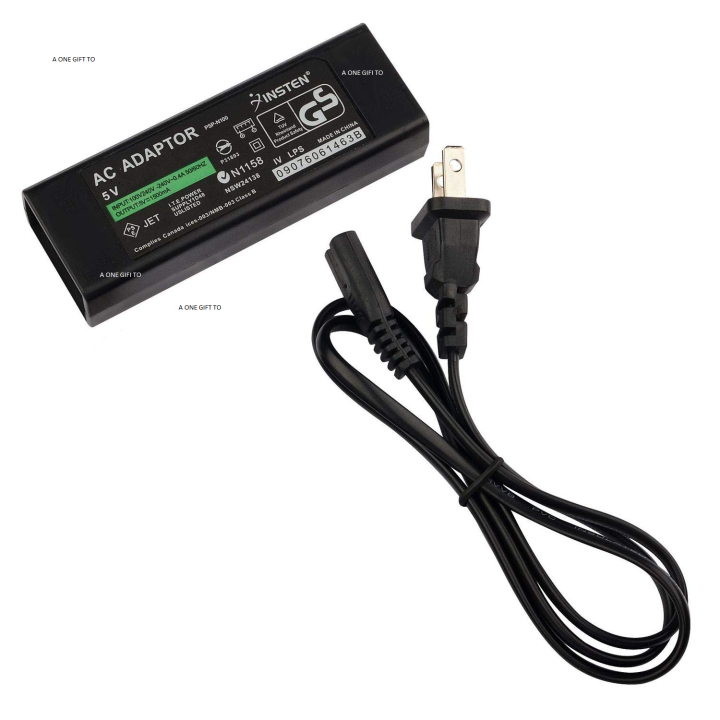 For PSP Go Charger, Insten Wall AC Adapter