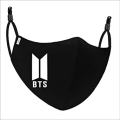 BTS face mask with pictures. 