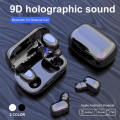 L21 Bluetooth Earphone Wireless Earbuds 5.0 TWS LED Display Touch Control Headsets Dual Earbuds Bass Sound For Huawei Xiaomi Iphone Samsung Mobile Phone. 