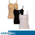PACK OF 3 COLORS  - MEDIUM Size Camisole / Shameez For GIRLS LENGTH 20  WIDTH 12  SUITABLE FOR GIRLS AGE BETWEEN 8 - 12 YEARS on SALE. 