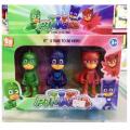 PJ Mask 3 Action Figures Toy Set - Excellent Quality. 