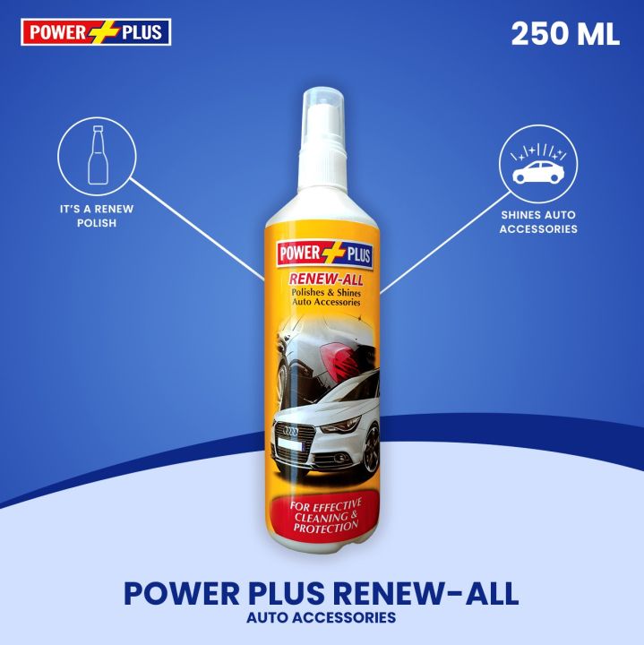 Car Polish - Car Care - Polish for Car Power Plus Renew All (Auto Accessories) - 250ml