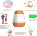 Three Sheep Baby Soother White Noise Sleep Sound Machine Portable Voice Sensor Cry Activated 6 Soothing Sounds. 